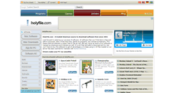 Desktop Screenshot of holyfile.com